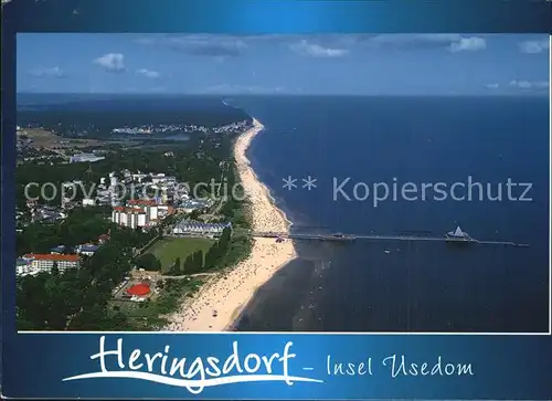 Heringsdorf Ostseebad Usedom Luftaufnahme Kat. Heringsdorf