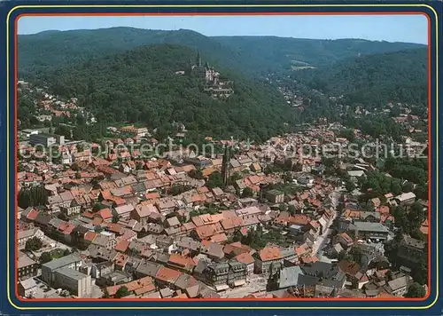 Wernigerode Harz Luftaufnahme Kat. Wernigerode