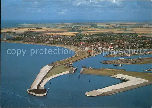 Buesum Nordseebad Luftaufnahme Kat. Buesum