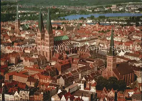 Luebeck Luftaufnahme Kat. Luebeck