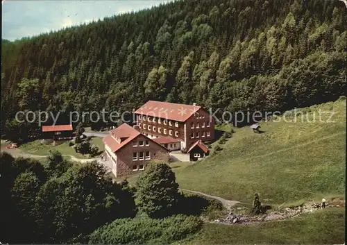 Bad Lauterberg Jugendherberge Luftaufnahme Kat. Bad Lauterberg im Harz