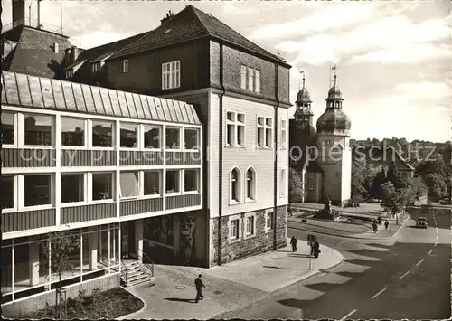 Clausthal Zellerfeld Bergakademie Holzkirche Kat. Clausthal Zellerfeld