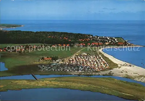 Hohwacht Ostseebad Luftaufnahme Bad Strand Kat. Hohwacht (Ostsee)