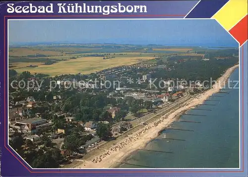 Kuehlungsborn Ostseebad Luftaufnahme Strand  Kat. Kuehlungsborn