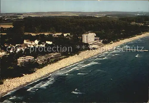 Timmendorfer Strand Ostseeheilbad Luftaufnahme Kat. Timmendorfer Strand