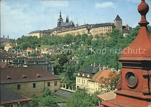 Praha Prahy Prague Burg und die Kleinseite Kat. Praha