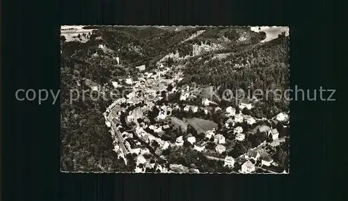 Bad Berneck Fliegeraufnahme Kat. Bad Berneck Fichtelgebirge