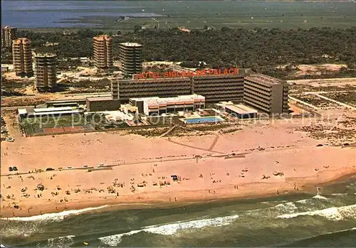 Valencia Valenciana Hotel Sidi Saler Palace Strand Fliegeraufnahme Kat. Valencia