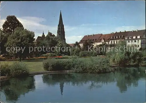 Freiburg Breisgau Stadtgarten Kat. Freiburg im Breisgau