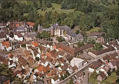 Laubach Hessen Fliegeraufnahme Kat. Laubach Vogelsberg