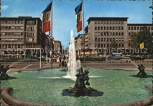 Mannheim Blick auf die Planken Kat. Mannheim