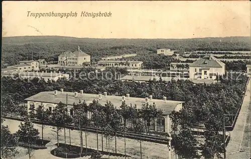 Koenigsbrueck Truppenuebungsplatz Baracken Kat. Koenigsbrueck