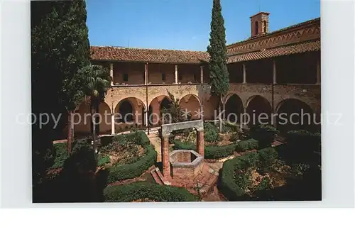 San Gimignano Chiostro de San Agostino Klosterhof