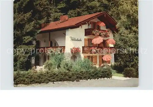 Bad Wiessee Eberls Waldschenke Weinstuben Gaestehaus Kat. Bad Wiessee