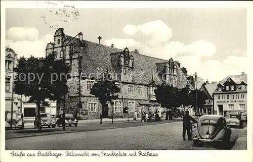 Stadthagen Marktplatz Rathaus Kat. Stadthagen