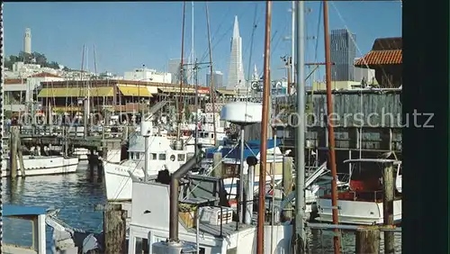 San Francisco California Fishermans Wharf  Kat. San Francisco