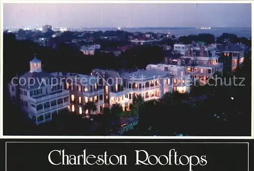 Charleston South Carolina Rooftops Kat. Charleston