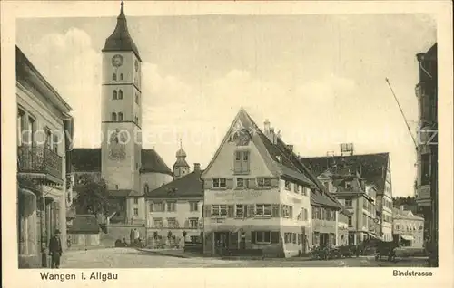 Wangen Allgaeu Bindstrasse Kirche Kat. Wangen im Allgaeu