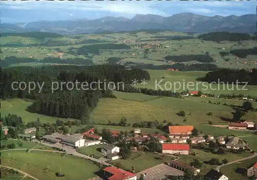 Nadenberg Allgaeu Fliegeraufnahme Kat. Lindenberg i.Allgaeu