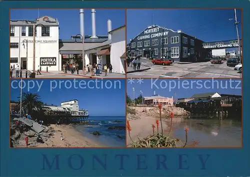 Monterey California Strand Ortspartie Kat. Monterey