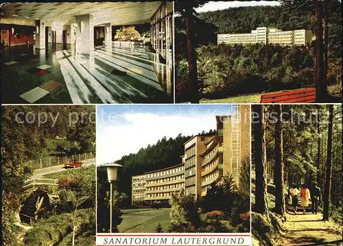 Schwabthal Sanatorium Lautergrund Kat. Bad Staffelstein