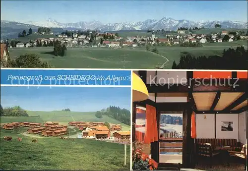 Scheidegg Allgaeu Feriendorf Kat. Scheidegg