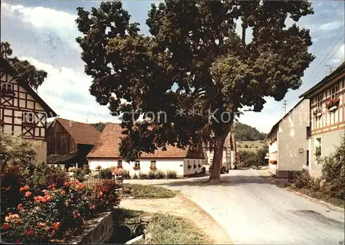 Schwabthal Ortspartie Kat. Bad Staffelstein