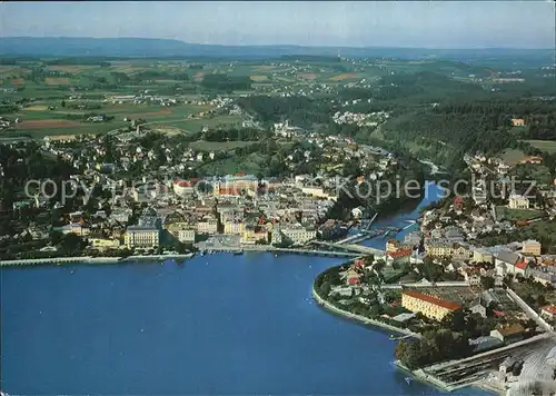 Gmunden Salzkammergut Fliegeraufnahme Kat. Gmunden