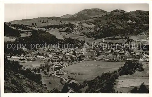 Schoenau Schwarzwald Panorama Kat. Schoenau im Schwarzwald