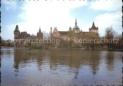 Budapest Vajdahunyad vara Schloss Kat. Budapest