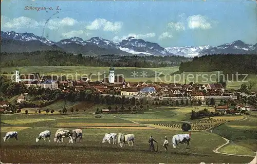 Schongau Panorama  Kat. Schongau