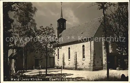 Ebersbach Grossenhain Herz Jesu Kirche Kat. Ebersbach Grossenhain