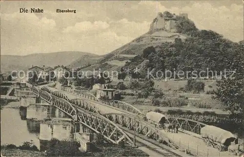 Ebernburg Nahe Bruecke Kat. Bad Muenster am Stein Ebernburg