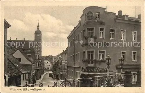 Wurzen Sachsen Wenceslaigasse Kat. Wurzen