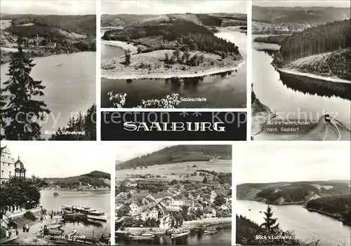 Saalburg Saale Saaleschleife Kat. Saalburg Ebersdorf