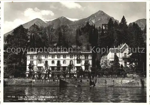 Cadenabbia Lago di Como Hotel Belle Isole  Kat. Griante