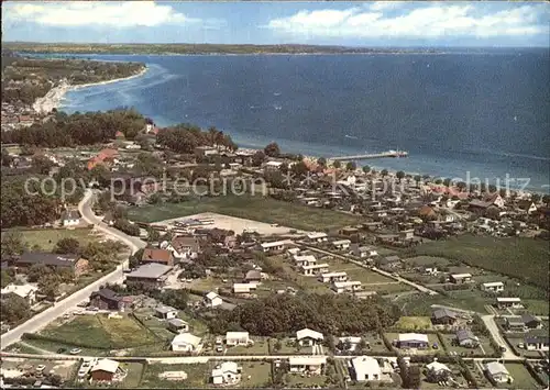 Haffkrug Ostseebad Fliegeraufnahme Kat. Scharbeutz