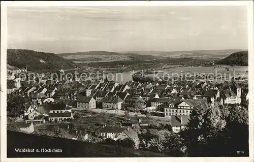 Waldshut Tiengen Panorama Hochrhein Ebene