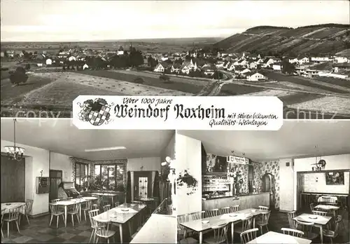 Roxheim Bad Kreuznach Panorama Gasthaus Hoerning Kat. Roxheim