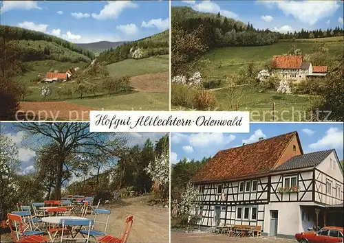 Fuerth Odenwald Hofgut Altlechtern Gasthaus Pension im Naturpark Odenwald Kat. Fuerth