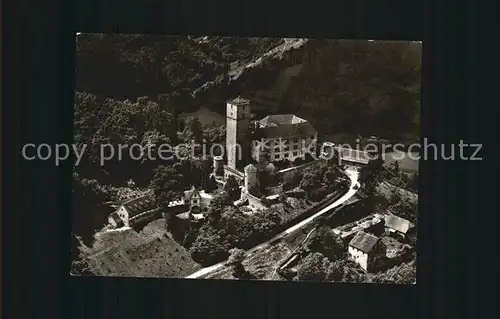 Hassmersheim Fliegeraufnahme Burg Guttenberg Kat. Hassmersheim