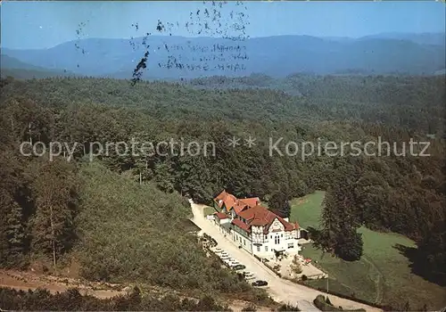 Bad Sachsa Harz Hotel Pension Berghaus Eulingwiese Kat. Bad Sachsa