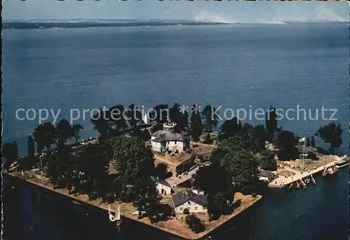 Insel Wilhelmstein Fliegeraufnahme  Kat. Wunstorf