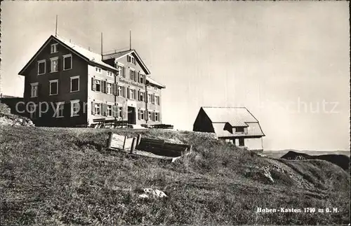 Hoher Kasten Berggasthaus Appenzeller Alpen Kat. Appenzeller Alpen