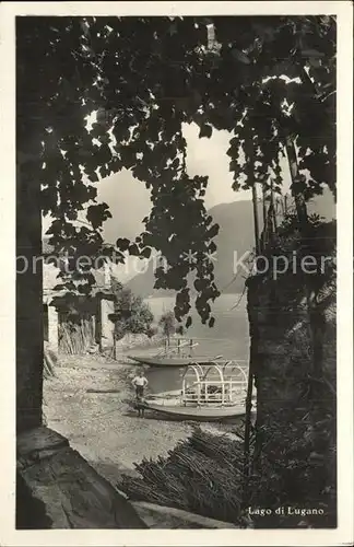 Lugano TI See Strand Boot Kat. Lugano