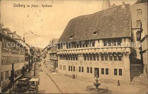 Stolberg Harz Rathaus Kat. Stolberg Harz