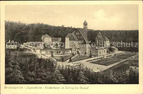 Dassel Solling Erhohlungsheim Jugendheim Kinderheim Kat. Dassel