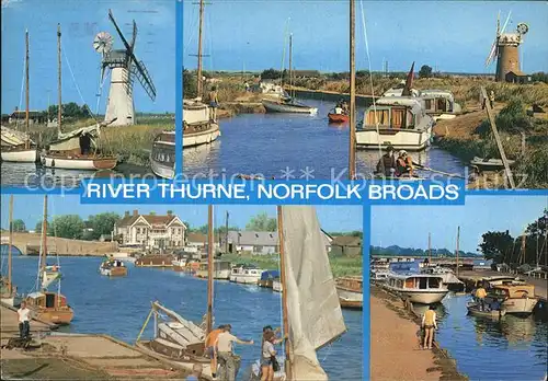 Norfolk Broads Thurne Dyke Potter Heigham Horsey Staithe Hickling Dyke