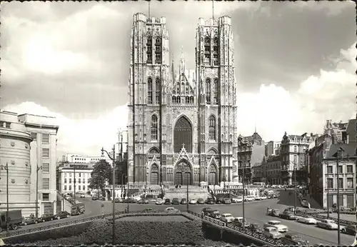 Bruxelles Bruessel Collegiale des Saints Michel et Gudule Kat. 