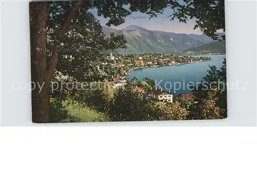 Tegernsee Panorama  Kat. Tegernsee